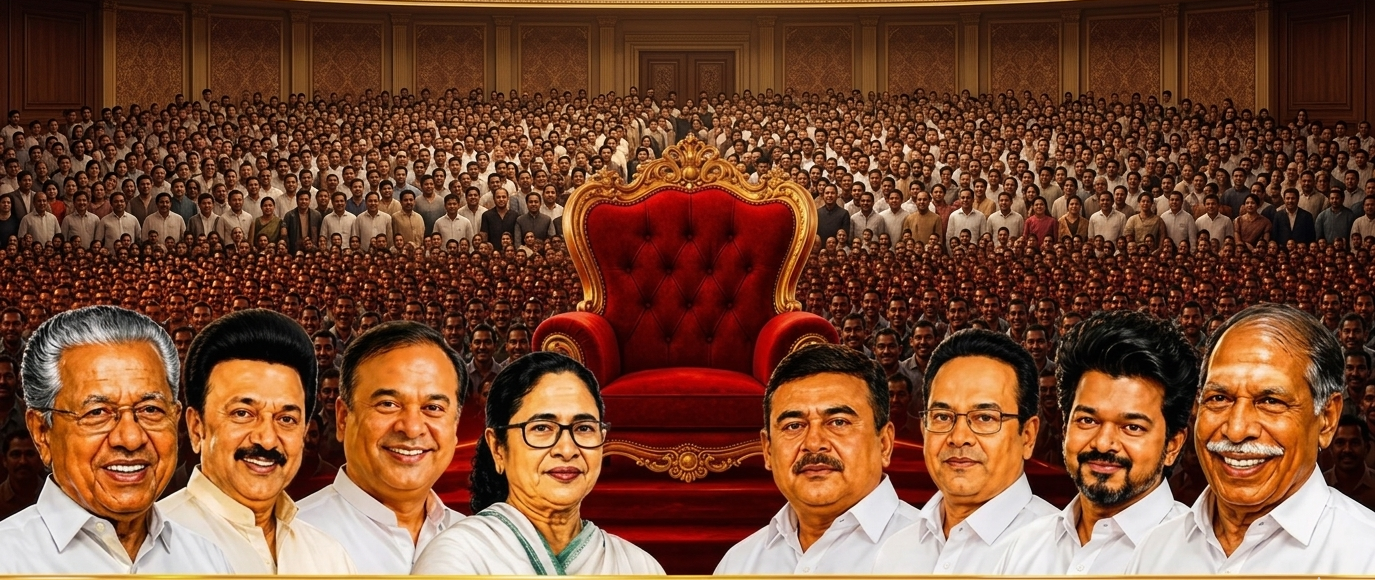 महा-जनादेश 2026: बंगाल में खिला 'कमल', तमिलनाडु में 'थलपति' का उदय और केरल में बदला रिवाज