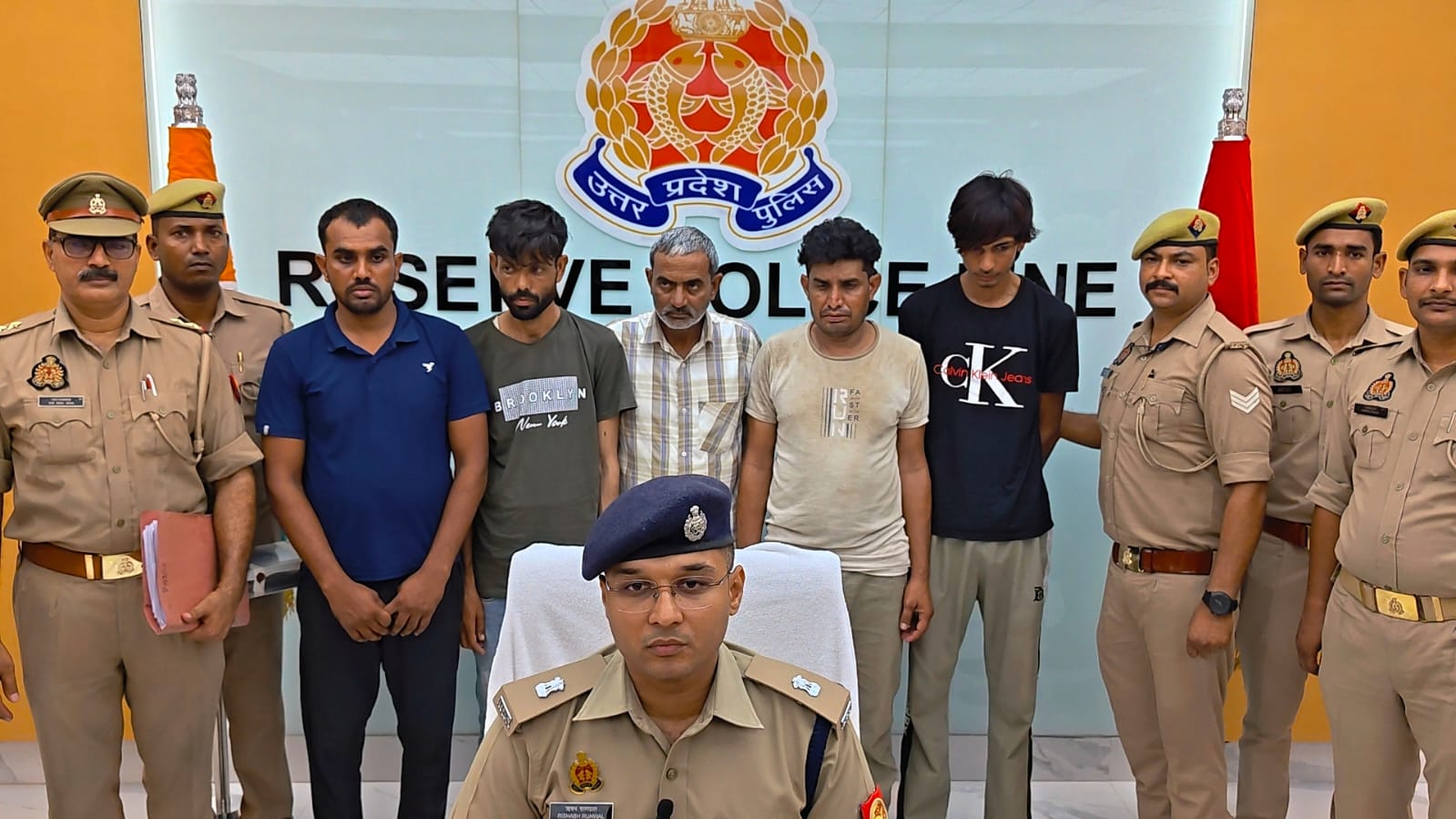 Sonbhadra Police busts interstate cyber extortion gang — 5 arrested from Rajasthan for AI-generated blackmail, fake Army and Police profiles