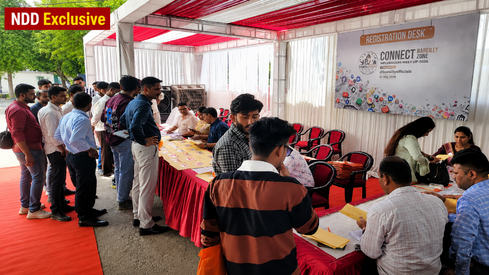 Youth and Digital Creators Begin Arriving as Strong Participation Marks Connect Bareilly Zone 2026