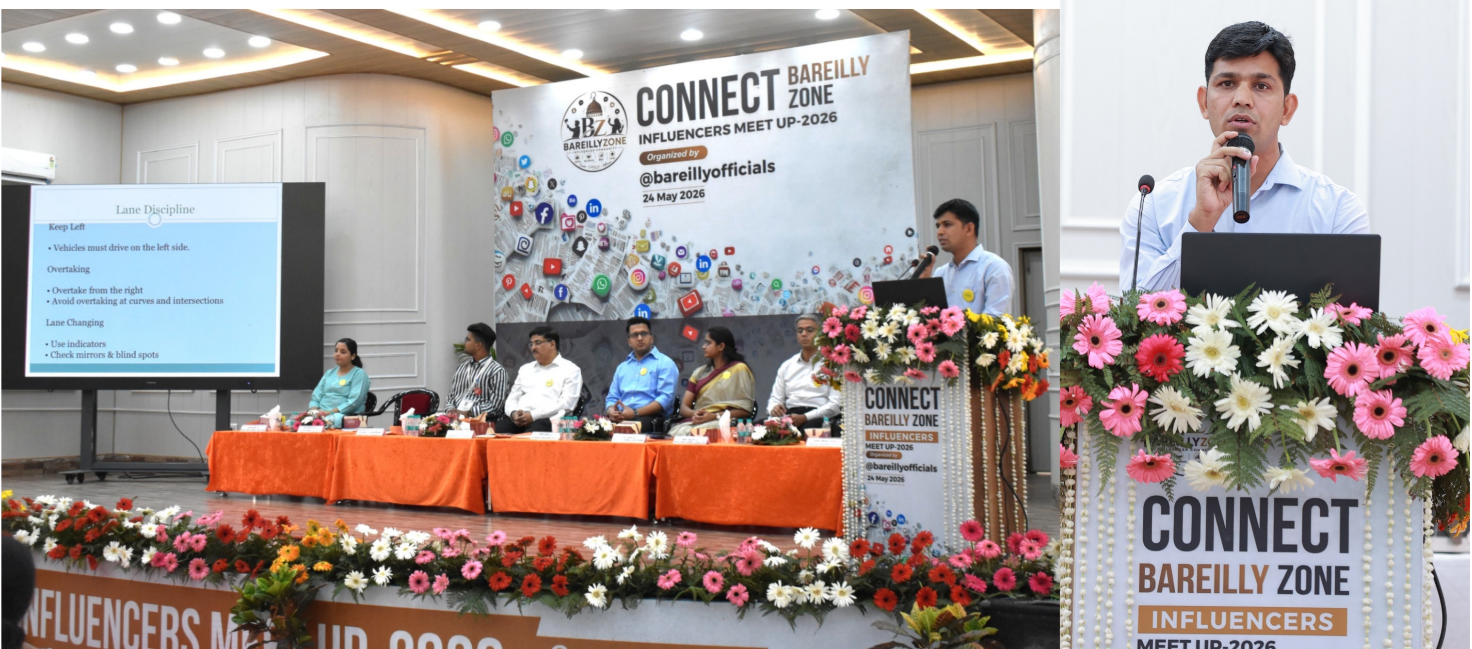 Helmets & Seatbelts Can Save Lives: Strong Road Safety Message at Connect Bareilly Zone 2026