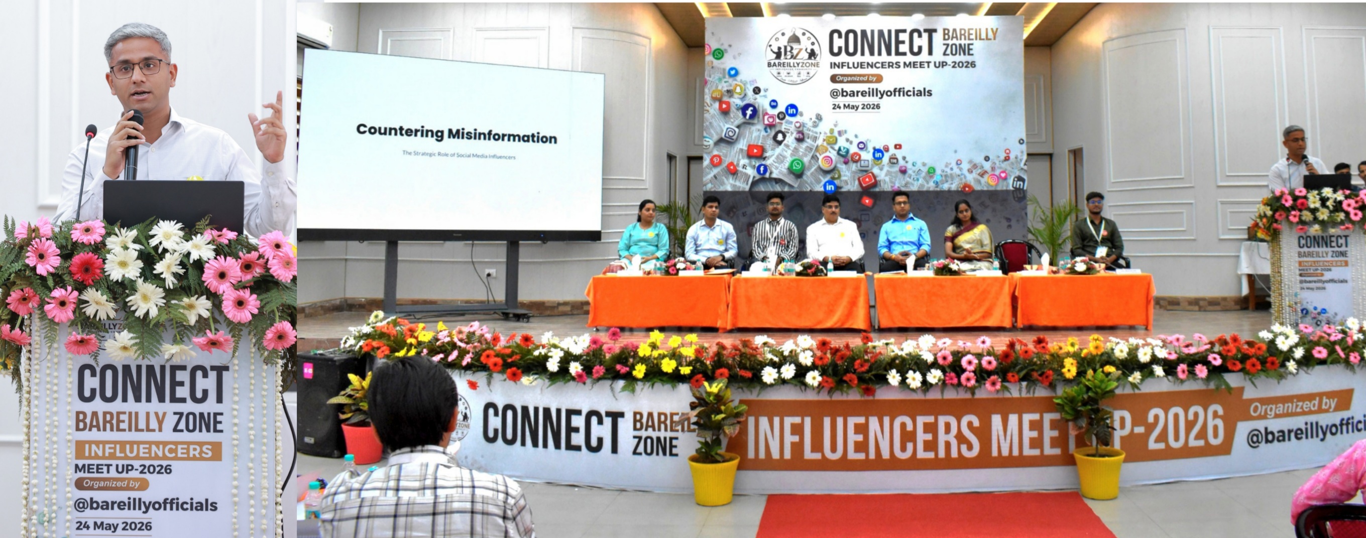 Countering Misinformation: The Strategic Role of Influencers — Key Session at Connect Bareilly Zone 2026