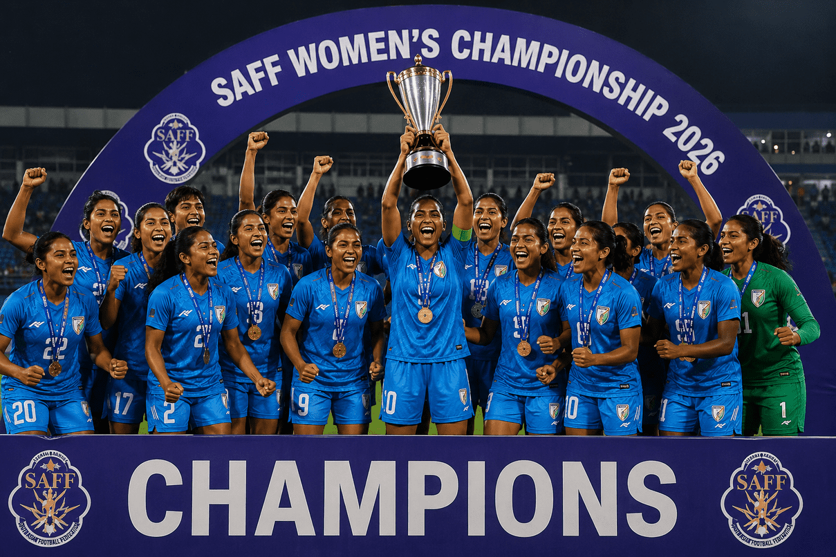 भारत ने जीती SAFF महिला चैंपियनशिप, बांग्लादेश को हराया