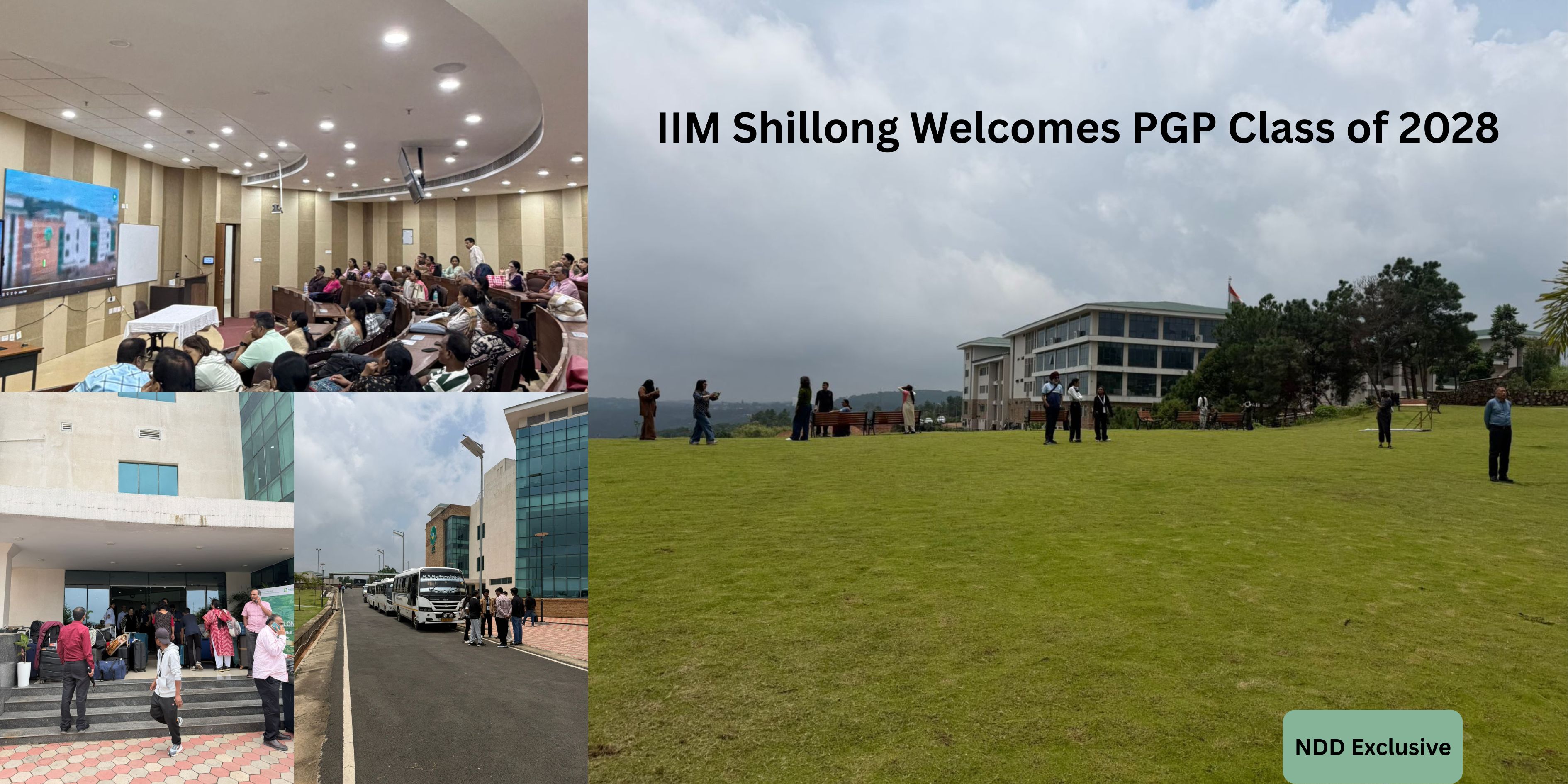 IIM Shillong Welcomes PGP Class of 2028, Infusing Fresh Diversity into Its Iconic Hills Campus