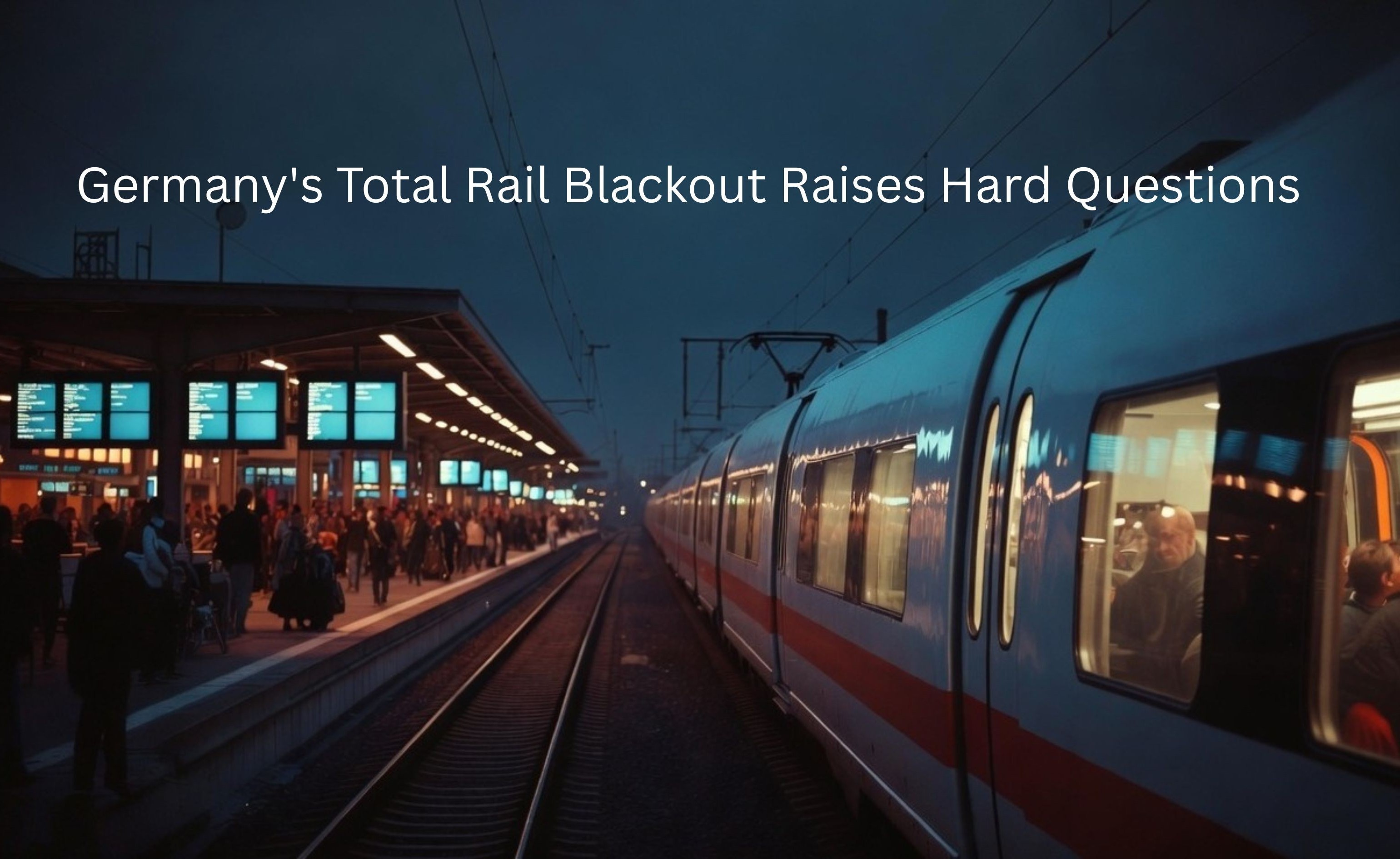 When Europe's Trains Stop: Germany's Total Rail Blackout Raises Hard Questions About Digital Infrastructure
